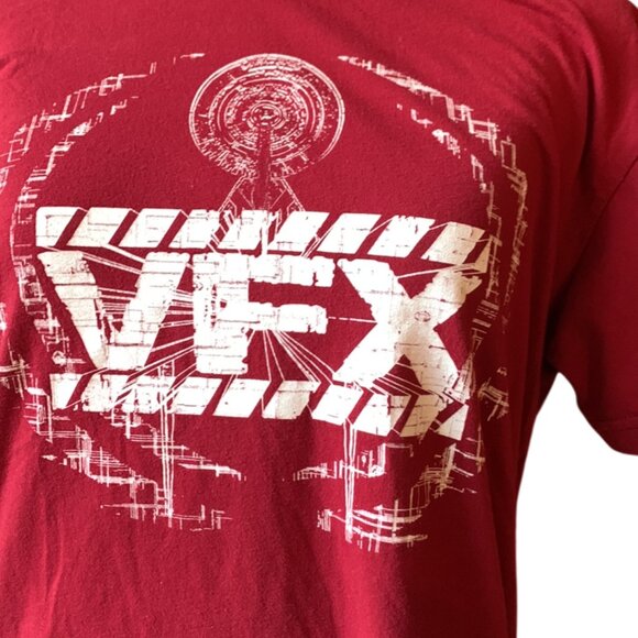 Vintage VFX “Discovery 3” Graphic Tee – Red Unisex T-Shirt – Medium - Picture 3 of 8